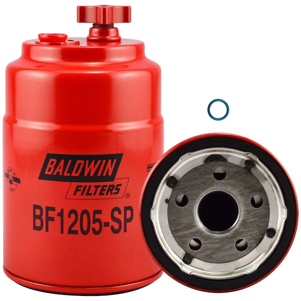 Baldwin Filters Fuel Filter, 6-1/16 x 3-11/16 x 6-1/16 In BF1205-SP - main
